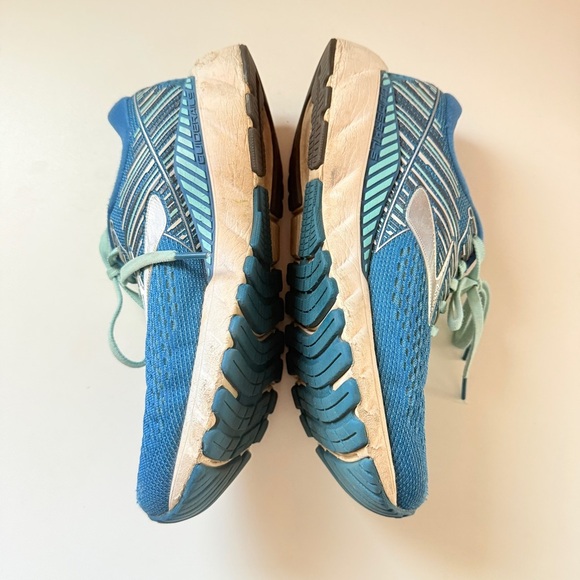Brooks Ghost 12 Blue Running Shoes Women’s Size 8 - Picture 5 of 7